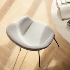 Bat spisestol Alabaster White