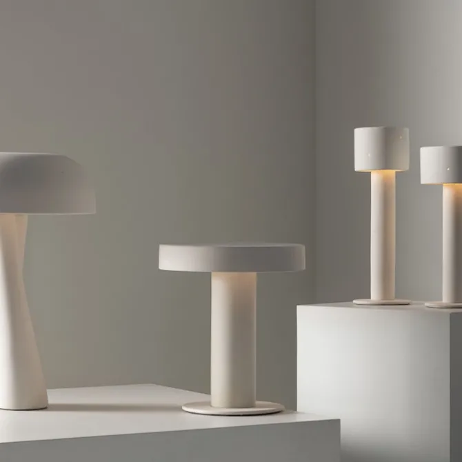 Beige Clara Table Lamp