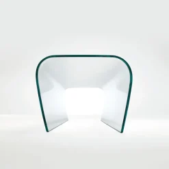 Bent Glass Bench