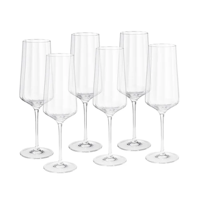 Bernadotte Champagne Flute - Set of 6