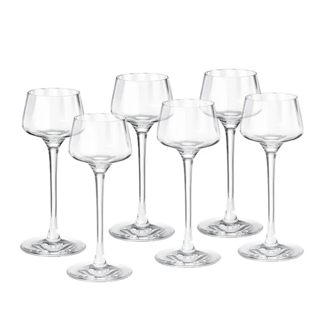 Bernadotte Likørglass sett med 6 stk.
