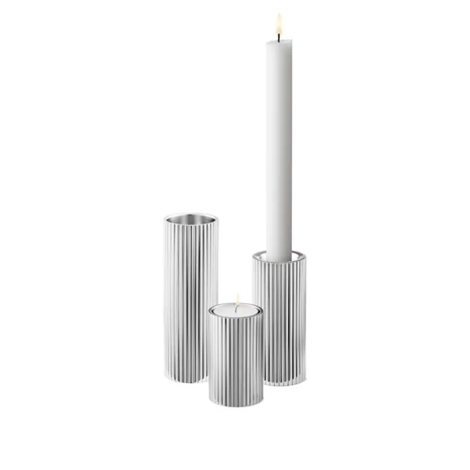 Bernadotte Tealight & Candleholder 3Pcs