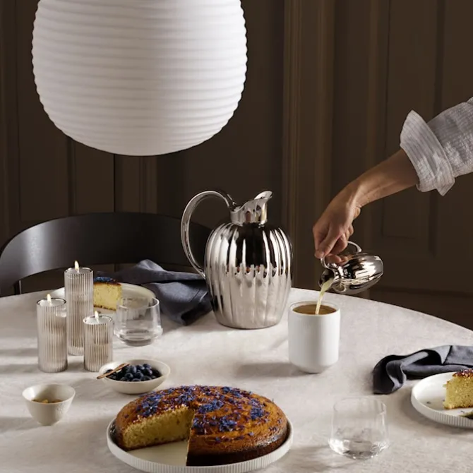 Bernadotte Tealight & Candleholder 3Pcs