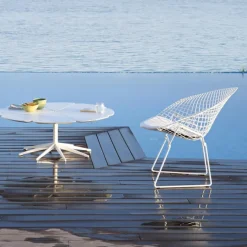 Bertoia Diamond utendørs lenestolpute