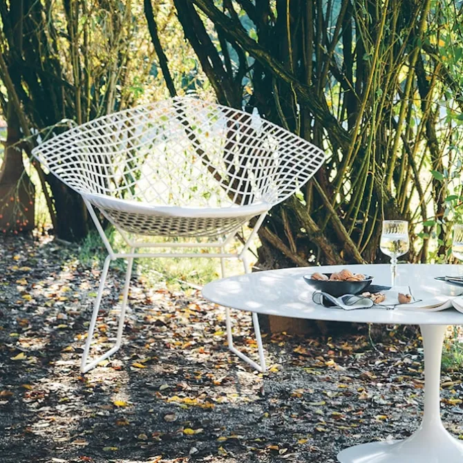 Bertoia Diamond utendørs lenestol
