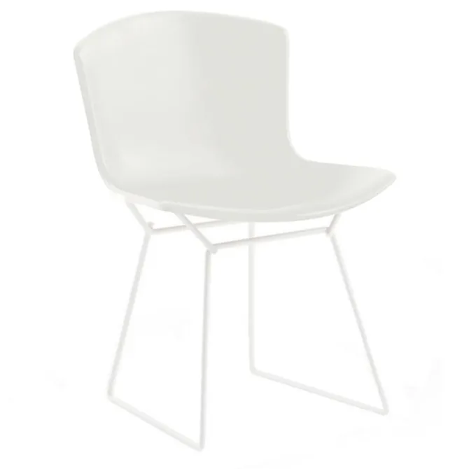 Bertoia Plastic utendørs stol hvit