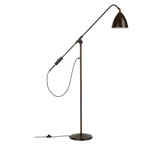 Bestlite BL4 gulvlampe svart messing