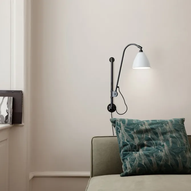 Bestlite BL5 vegglampe svart messing