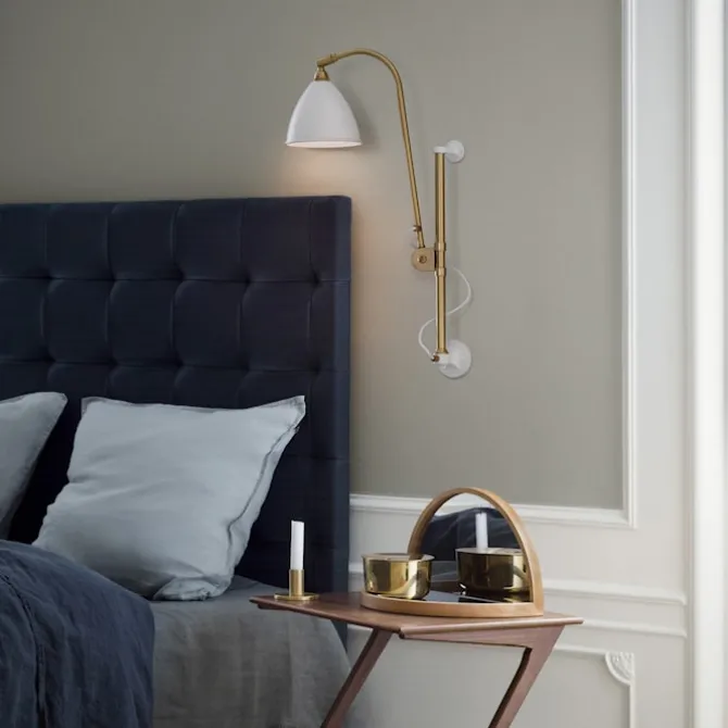 Bestlite BL5 vegglampe svart messing