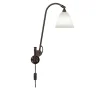 Bestlite BL6 vegglampe svart messing