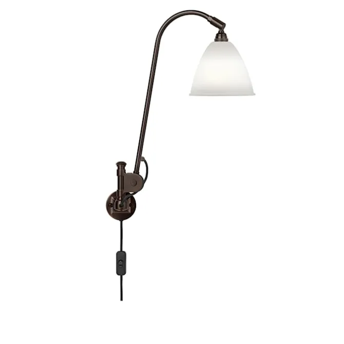 Bestlite BL6 vegglampe svart messing