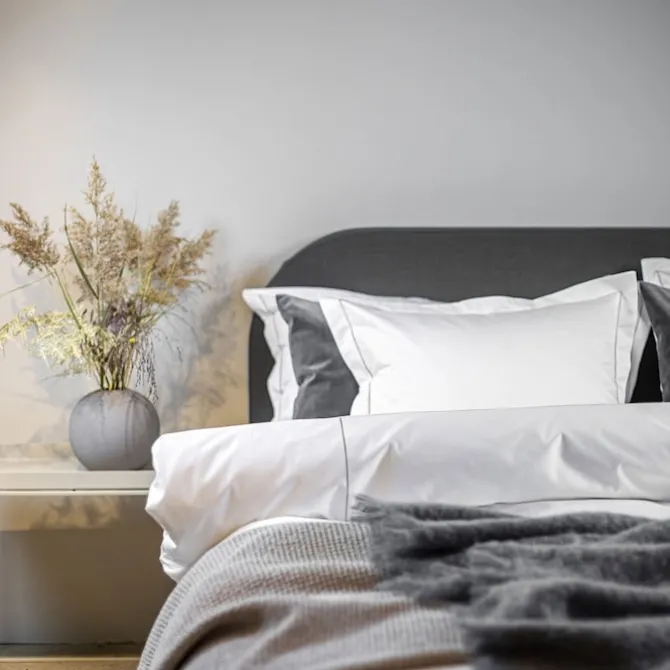 Bianca Senggavl Linen Mørkgrå