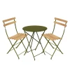 Bistro spisegruppe Ø60cm & 2 tre stoler