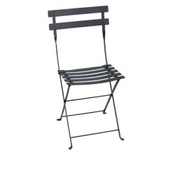 Bistro spisestuesett rundt bord Ø57cm & 2 metallstoler