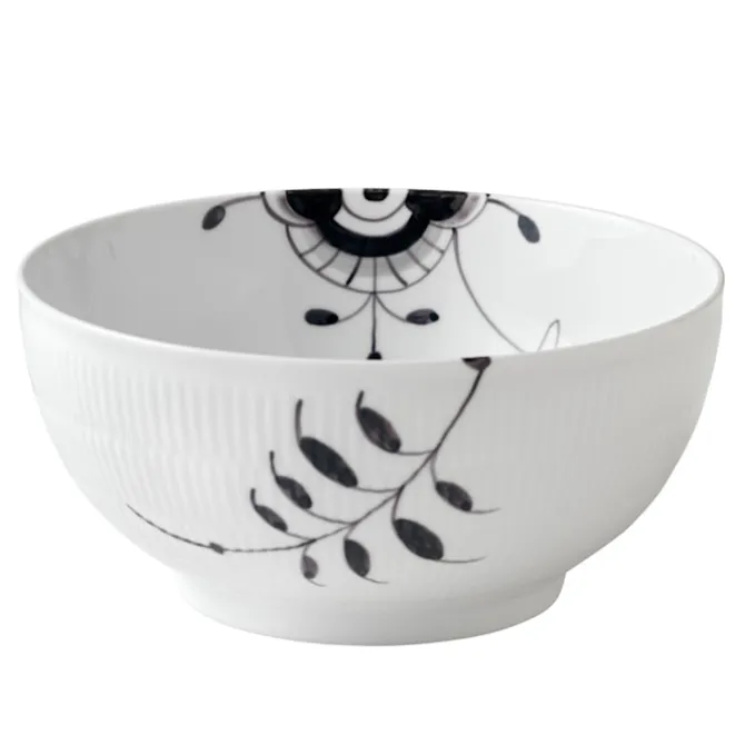 Black Fluted Mega Bolle 3,1 L / 24 cm