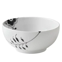 Black Fluted Mega Bolle 1,8 L / 21 cm