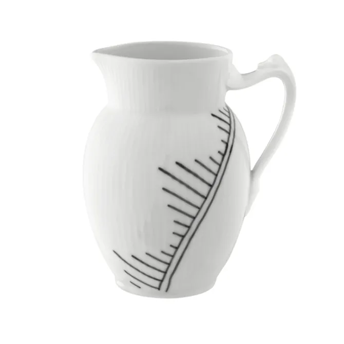 Black Fluted Mega Kanne 38 cl