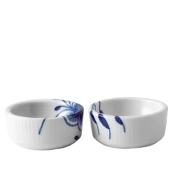 Blue Fluted Mega Bolle 3 cl 2 stk