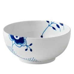 Blue Fluted Mega Bolle 1,1 L / 18 cm
