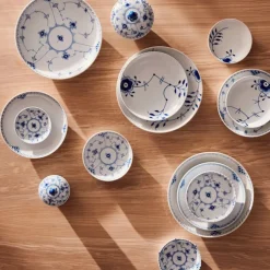Blue Fluted Mega Dyp Tallerken 25 cm