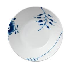 Blue Fluted Mega Dyp Tallerken 50 cl / 17 cm