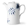 Blue Fluted Mega Kanne Med Lokk 1,1 L