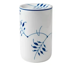 Blue Fluted Mega Oppbevaringskrukke 1,15 L / 20 cm