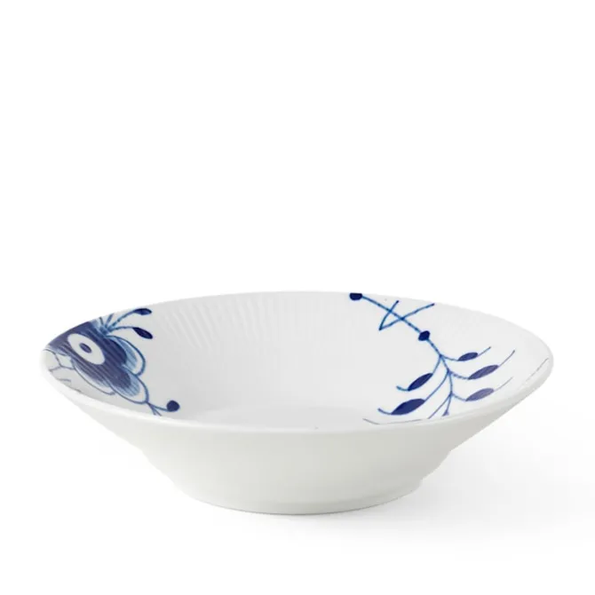 Blue Fluted Mega Tallerken Dyp 21 cm