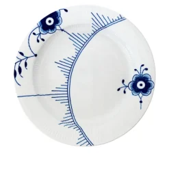 Blue Fluted Mega Tallerken 33 cm