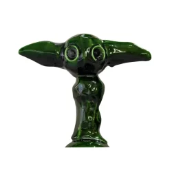 Blue Julian Sculpture - Glossy Forest Green