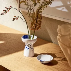 Blue Mega Åpen Vase 11 cm