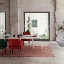 Blur Red Rug