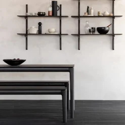 Bok Bench Brown Oak