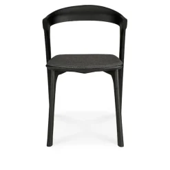 Bok Dining Chair Black Oak Upholstered