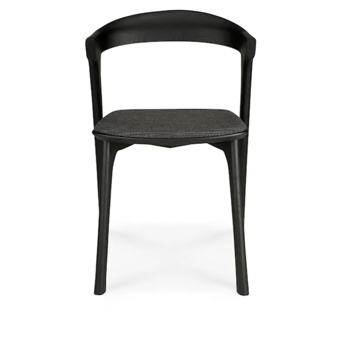 Bok Dining Chair Black Oak Upholstered