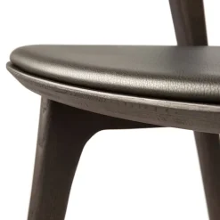 Bok Dining Chair Oak Brown Upholstered