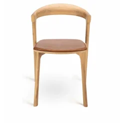 Bok Dining Chair Oak Upholstered