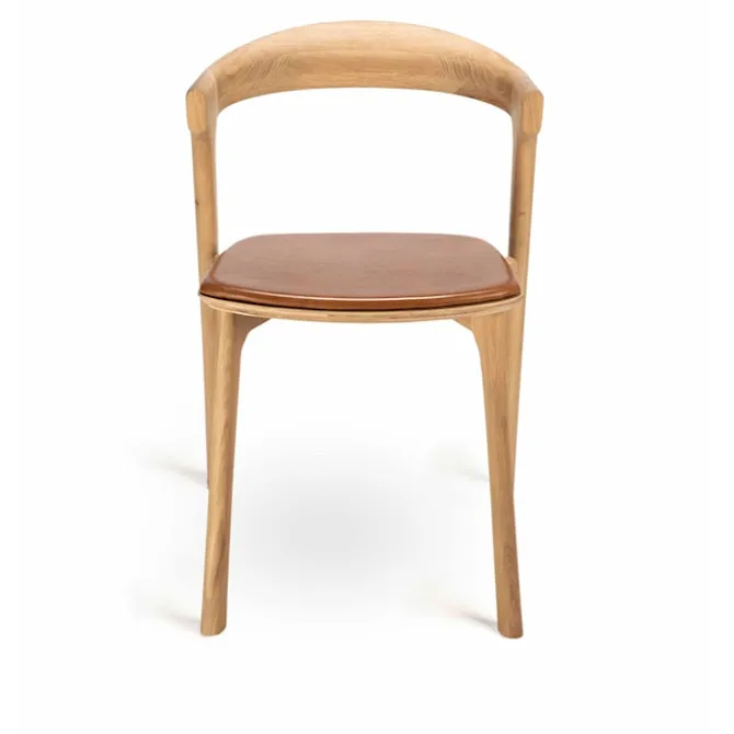 Bok Dining Chair Oak Upholstered