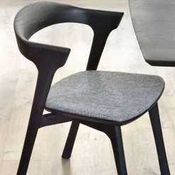 Bok Dining Chair Oak Upholstered