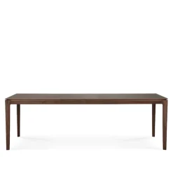 Bok Dining Table Varnished Brown Teak