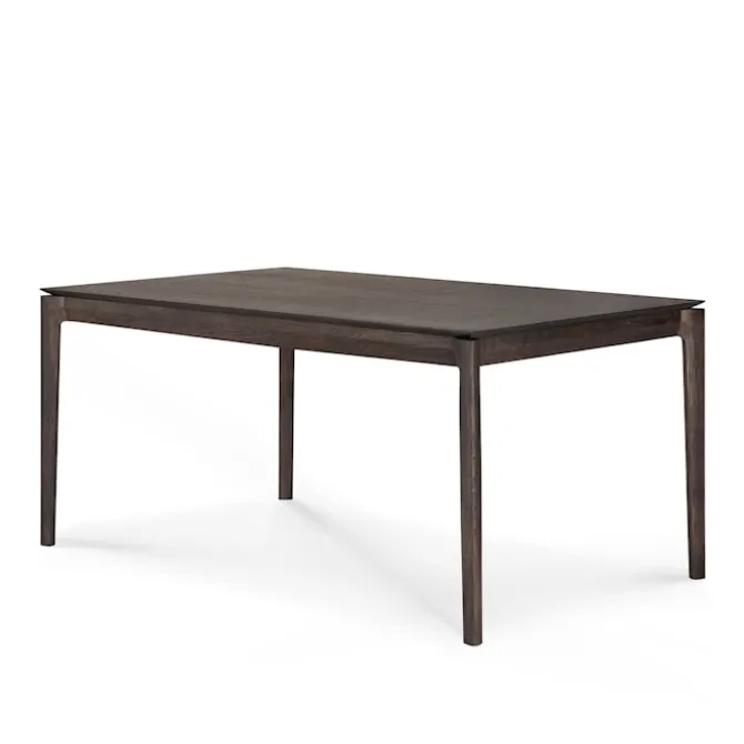 Bok Extendable Dining Table Brown Oak