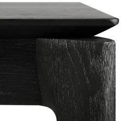 Bok Extendable Dining Table Black Oak