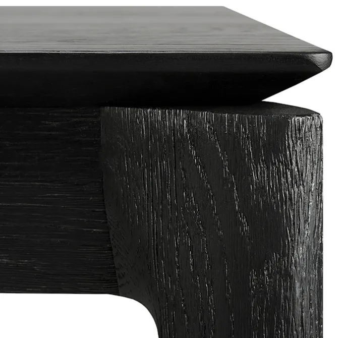 Bok Extendable Dining Table Black Oak