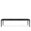Bok Outdoor Dining Table Black Teak