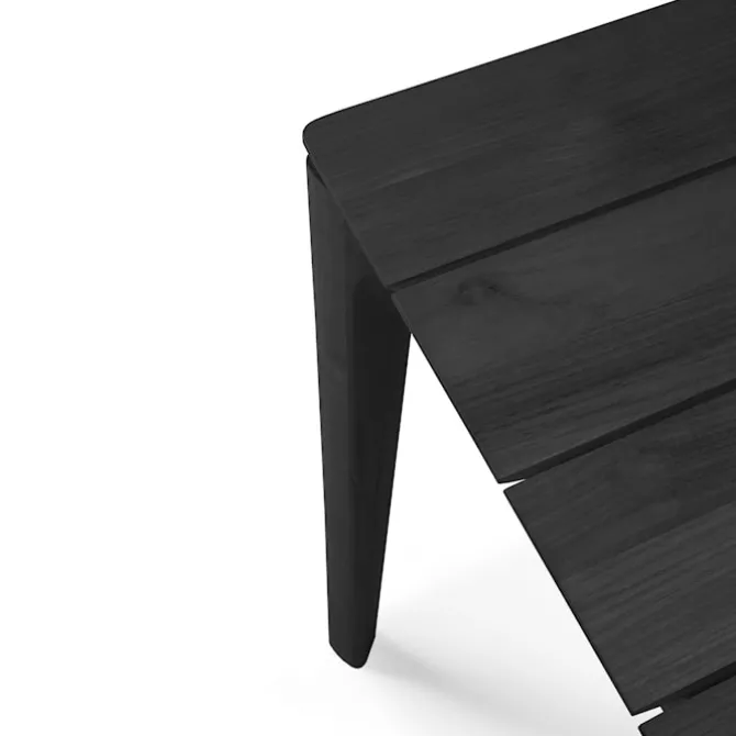 Bok Outdoor Dining Table Black Teak