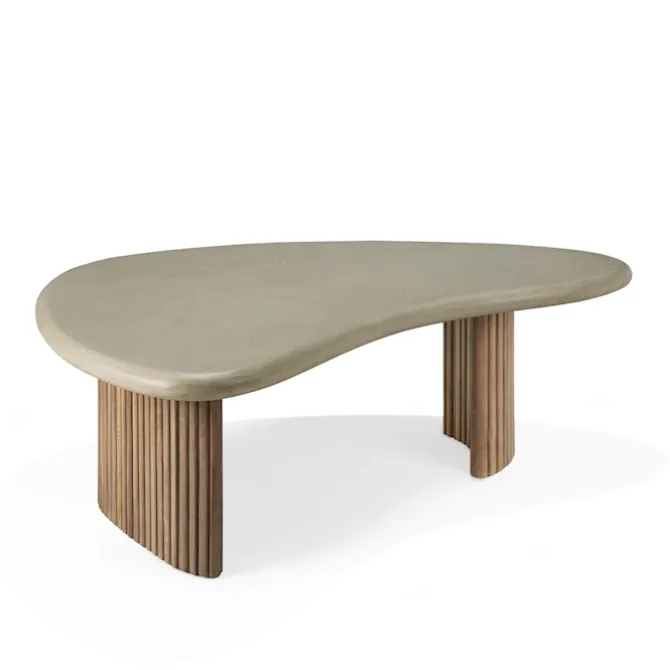 Boomerang outdoor coffee table
