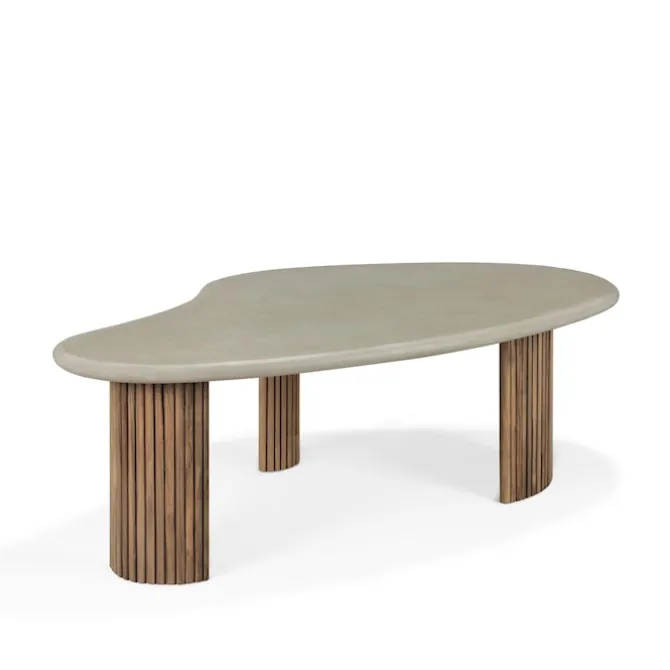 Boomerang outdoor coffee table