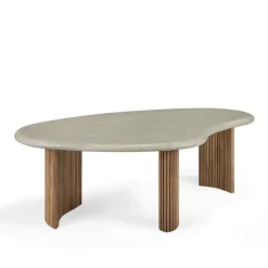 Boomerang outdoor coffee table