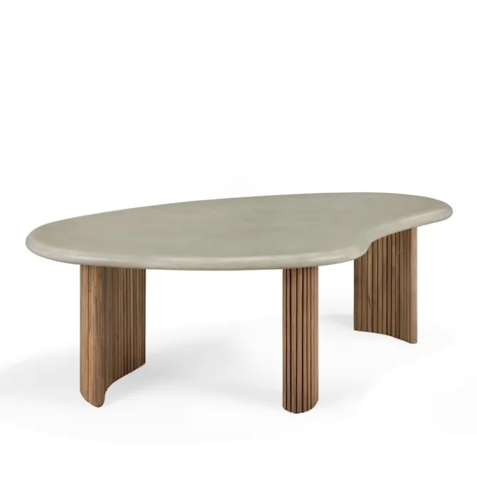 Boomerang outdoor coffee table