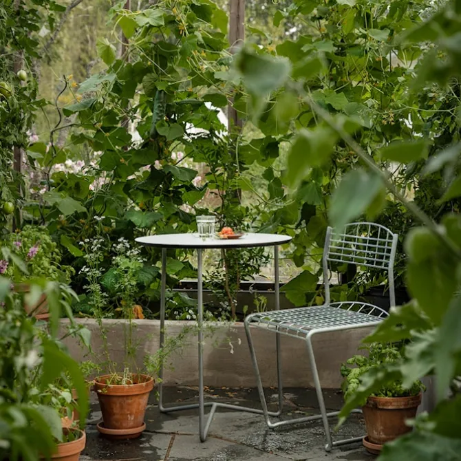 Bord 6B Ø60cm varmforsinket stativ